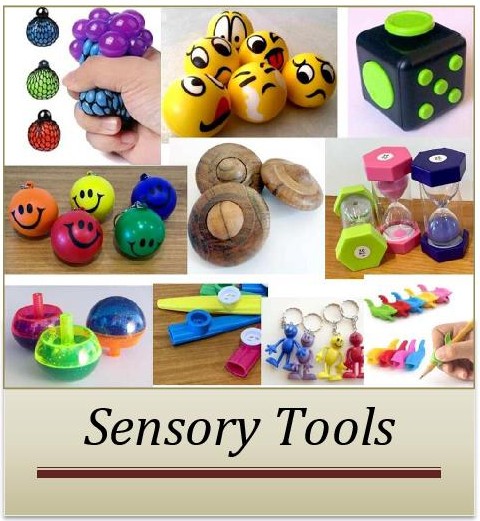 Sensory issues. How and why to use sensory tools.