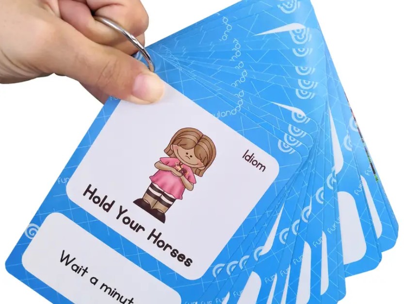 Idioms wait a minute