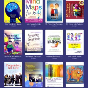Various Books on Autism